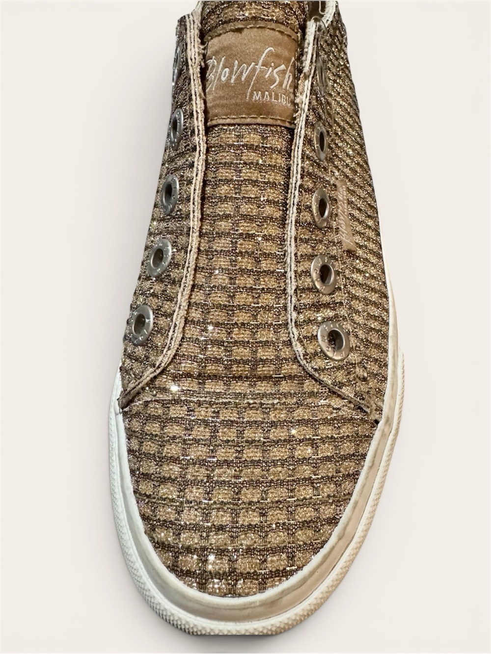 Blowfish Sparkle Gold Slip-On Sneaker - Picture 11 of 12
